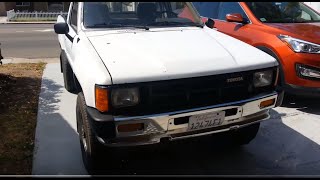 1985 Toyota Pickup 4x4 22r walkthrough - should build a crawler