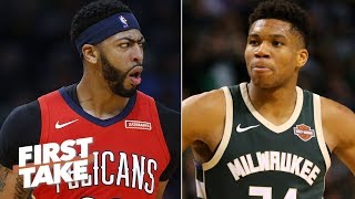 Stephen A. rants: Anthony Davis is better than The Greek Freak | First Take