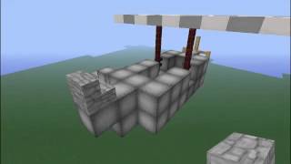 Minecraft-Nasıl Yapılır | Savaş Uçağı Yapımı