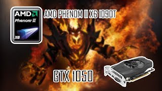 Dota 2 | AMD PHENOM II X6 1090T | GTX 1050 2GB OC | 12GB RAM | HIGHEST SETTING 1080P | DX9 VS DX 11