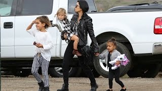 Kourtney Takes The Koordinated Kids To The Pumpkin Patch