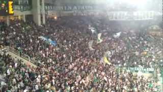 Panathinaikos B.C vs Maccabi electra 5th game 5/4/2012 86-85 (panikos apo 20.000+ opadous) HD