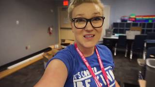 Teacher Vlog | Classroom Set Up Day 1