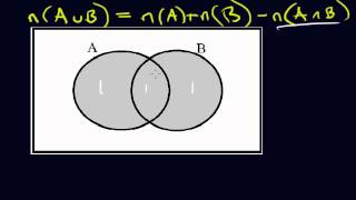 Formula for the Union of Sets - two sets and three sets (Part 3 - Set Series)