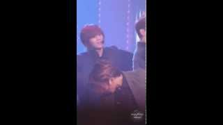 llO323 Taemin (focus), Key & Minho copying Jonghyun's body wave fancam@Mul3ank