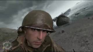 Прохождение Call of Duty 2: М - 21 - Битва за Пуэнт-дю-Хок