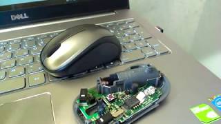 Как разобрать мышку Logitech m235 (m325) |  How to open Logitech m235(m325), disassemble in 55sec