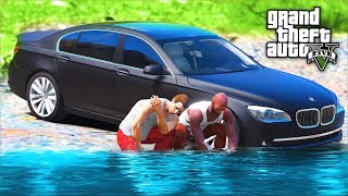 РЕАЛЬНЫЕ ПАЦАНЫ В GTA 5 - НА НАС НАПАЛИ БАНДИТЫ И РАССТРЕЛЯЛИ НАШИ ТАЧКИ!  ⚡ГАРВИН
