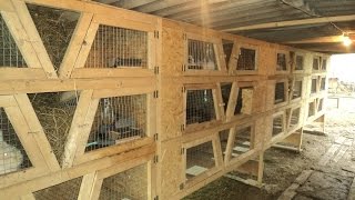 Клетка  для кроликов своими руками