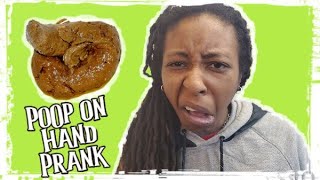 WIPING POOP ON MY WIFE'S HAND!!!