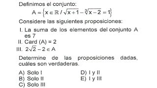 UNI 2019 I EXAMEN DE ADMISION UNIVERSIDAD INGENIERIA SOLUCIÓN DE ALGEBRA 10