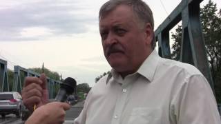 Євгеній Шахненко про ремонт автотраси в м. Ізюмі
