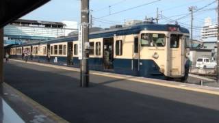 113系 快速白い砂2号 車窓 和田浦-安房鴨川