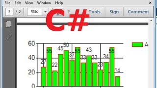 C# Tutorial 47: iTextSharp : Microsoft Chart Controls to PDF with iTextSharp