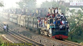World Ijtema Special Train of Bangladesh Railway on Ijtema Day । বিশ্ব ইজতেমা স্পেশাল ট্রেন