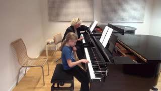 13.11.2019 Katya Gringolts: Mira Marchenko piano master-class at Zakhar Bron School of Music, Zurich