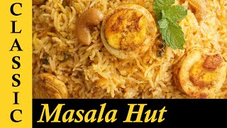 Easy Egg Biryani Recipe | How to make egg biryani at home | Hyderabadi Egg Dum Biryani