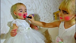 Маргарита и Лера собираются на вечеринку