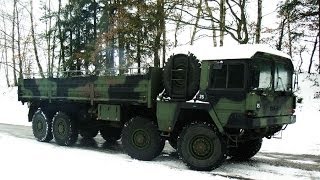 Cross RC MC8 8x8 - MAN KAT - Military Truck - Part 2 Axles, Gearbox & Chassis
