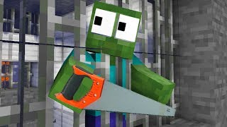 Monster School : PRISON ESCAPE CHALLENGE PART 2 - Minecraft Animation
