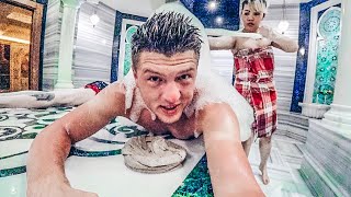 Турецкая баня. В хамам без трусов. Массаж для мужчин. Аланья, Турция 2019
