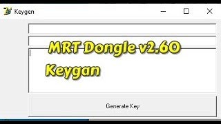 MRT Dongle v2.60 Crack With Keygan