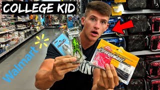 COLLEGE ANGLER Picks My Lures Fishing CHALLENGE!!!