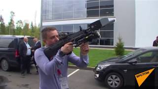 Концерн Калашников показал ружье REX-1, перехватывающее дронов