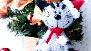 Амигуруми: схема Новогоднего Котика. Игрушки вязаные крючком! Free crochet patterns.