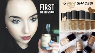 Too Faced Born This Way Foundation FIRST IMPRESSION & GIVEAWAY | New Shades!