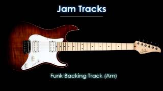 Funk / Fusion Backing Track (Am) - TheGuitarLab.net -