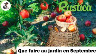 Que faire au jardin en septembre ?