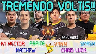 K1 HECTOR,MATTHEW ,ACCEL  VS CHRIS BROWN, VANN, SMASH [LA REVANCHA] PARTY
