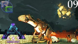 Ark: Survival Evolved Aberration - Megalosaurus Tame & The Failed Quest for Obsidian - Ep 09