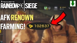 Rainbow Six Siege AFK Renown Farming Guide 2019