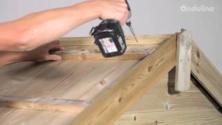 [Made by me] How to install Onduline roofing step by step