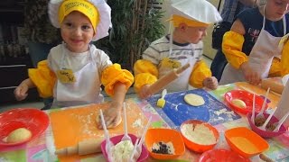 Детский кулинарный мастер класс/ Готовим булочку Чебурашка /Мастер Шеф