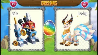 NEW BREEDING: Piston Dragon & Kyuubi Dragon | DRAGON CITY