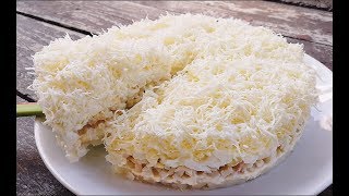 Салат "Пушистый" НЕВЕРОЯТНО ВКУСНЫЙ