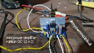 Merakit Power Ampli 100 watt