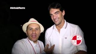 Palavras do Giba após show da bateria e grupo de samba e pagode Apito de Mestre