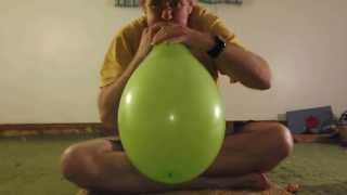 BIG BALLOON BLOW TO POP FUN! =D