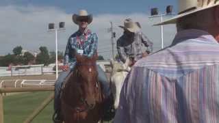 Preparing for the 2014 Calgary Stampede Parade with Olympic Athletes