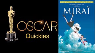 Oscar Quickies: Mirai (2018) Movie Review