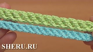Нежный шнур гусеничка крючком Урок 97 Crochet Cord How to