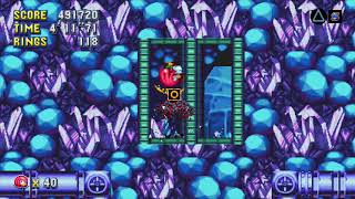 Sonic Mania & Knuckles (PS4) Stage 10: Lava Reef Zone & Hidden Palace Zone