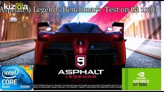 Asphalt 9 Legends Benchmark - Core 2 Quad q9650 - Gt 1030 - 8gb ram