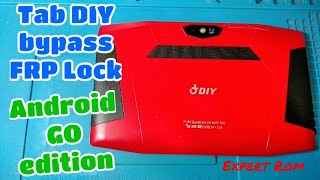 Bypass FRP Google Account Lock Tab DIY Android GO Edition