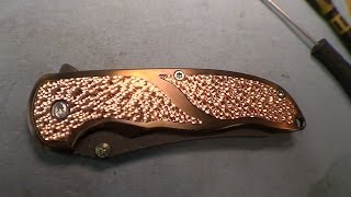 Knifemaking Tuesdays Week 80 - Copper Inlay Awesomeness