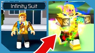 I Defeated Thanos And Got The Infinity Suit! - Roblox Superhero Simulator